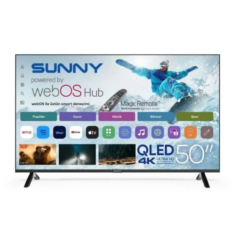 TV SUNNY 50''QLED WEBOS