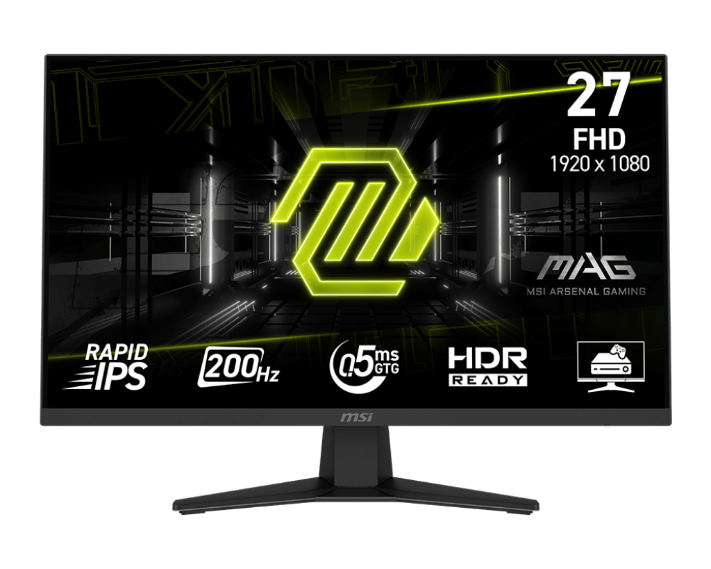 Monitor 27 MSI MAG 274F IPS FHD,  0,5ms, 200Hz, HDMI, DP