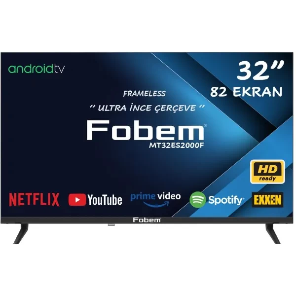 TV Fobem 32inch, Android Smart, Frameless, MT32ES2000F