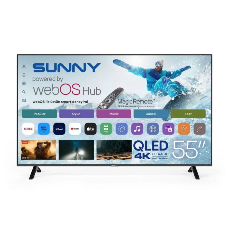 TV SUNNY 55'QLED WEBOS