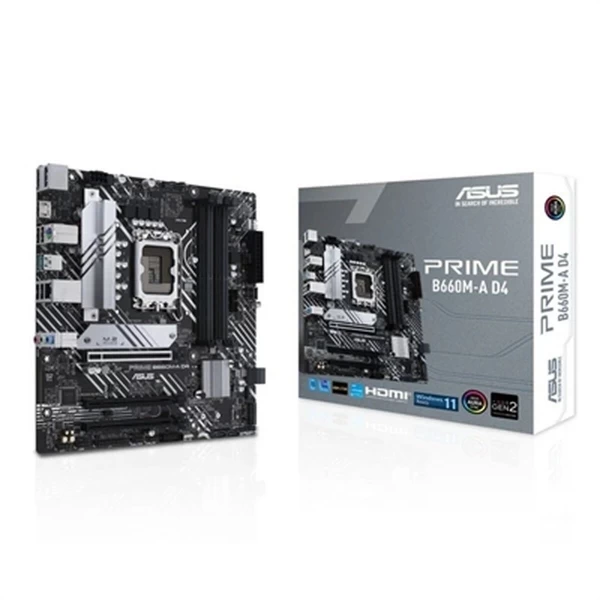 ASUS motherboard, MBO 1700 ASUS PRIME B660M-A D4- CSM