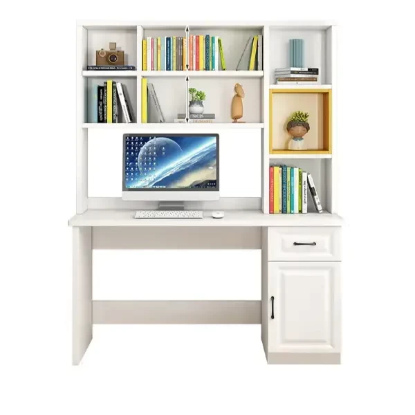 Tavolinë për Kompjuter, 140x60x185cm, CD-White