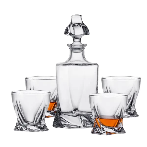 Set Gota dhe Shishe, për Whiskey, 7 Pjesë