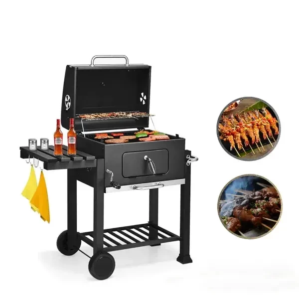 Grill Charcoal,  DR234-T136, 160x84x57cm