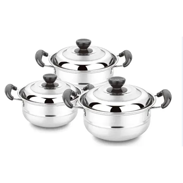 Set Tenxhere, Çelik Inox, 8 Pjesë