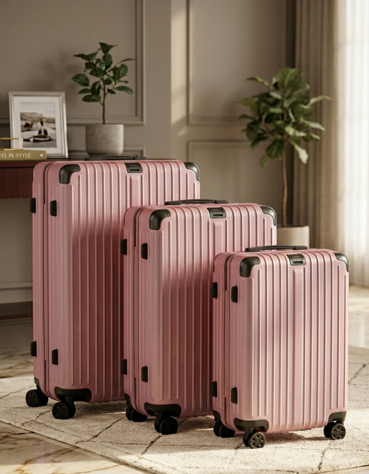 Set Valixhe, Pink 20/24/28