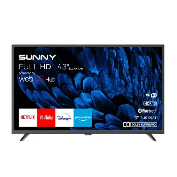 TV Sunny, 43" FHD Smart, WEBOS
