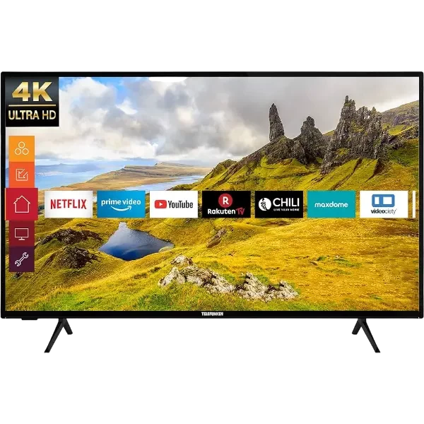 TV, Led, Telefunken 65", 65UAK9005BX 04/24