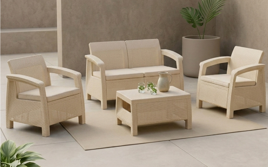Set Kopshti Novara 90*150 Krem STARS