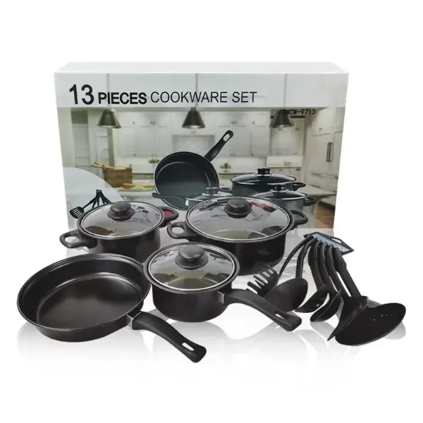Set Tenxhere, Non Stick, 13 Pjesë
