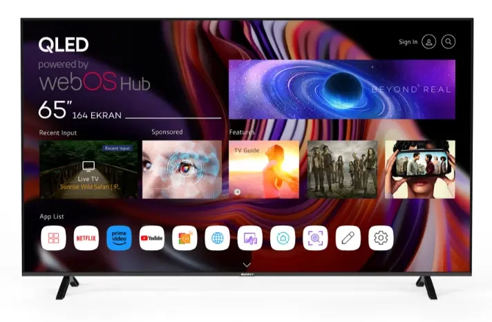 Tv Sunny 65'', QLED Webos