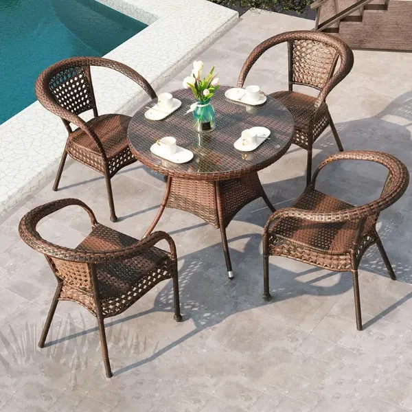 Set Kopshti, Ratan, 5 Pjesë
