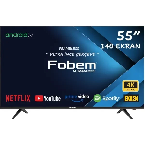 TV Smart Fobem, 55" Frameless, MT55ES8000F + Mbajtse GRATIS