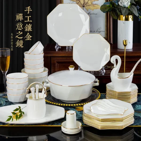 Set Pjata Porcelani, 49 Pjesë, DFLS-109