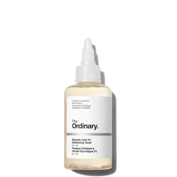 Toner Eksfoliues, Glycolic Acid 7% Toning Solution, The Ordinary, 100 ml