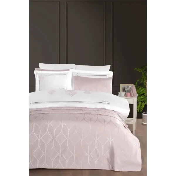 Set Mbulesë Shtrati, Pudra, Pierre Cardin, 9 Pjesë