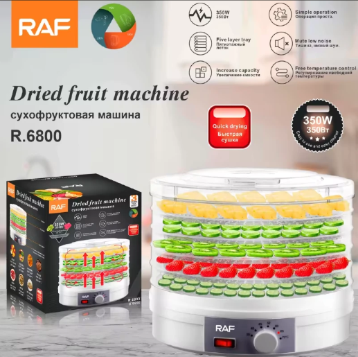 Aparat për Tharje Frutash RAF R6800